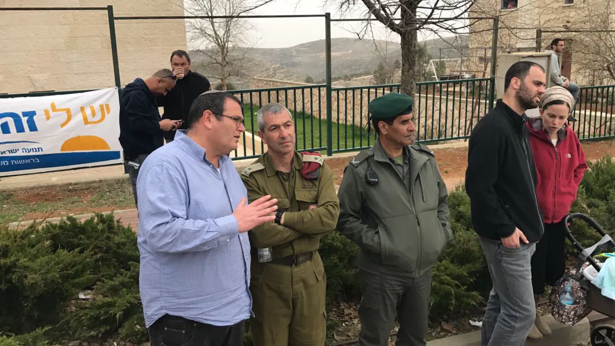 האלוף רוני נומה בעפרה