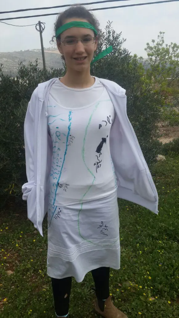 הודיה גרינברגר, התחפשה ל"מעבר לקו הירוק"