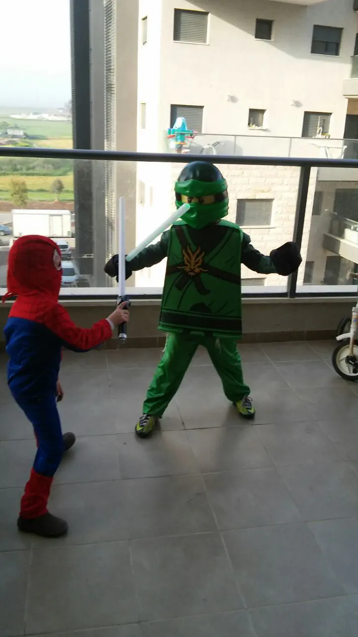 ינון ורואי כהן מעפולה לגו נינג'ה וספיידרמן