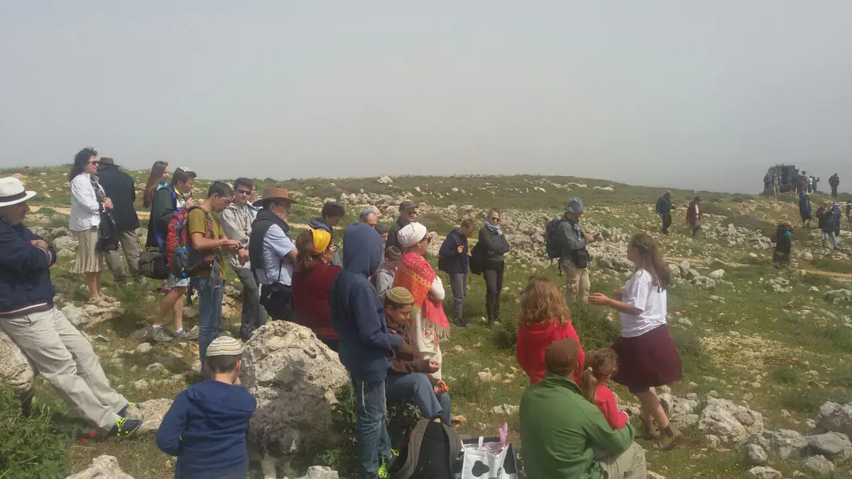 מטיילים בצפון השומרון