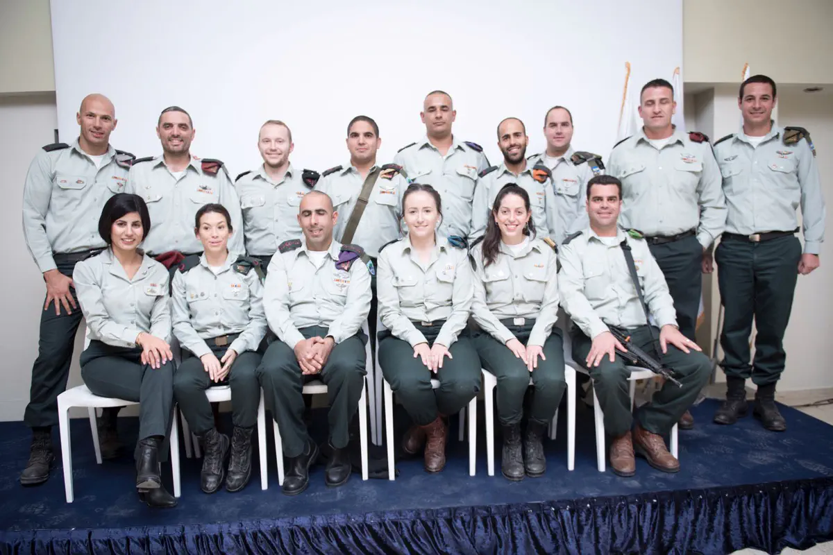 קציני המטה של החטיבה