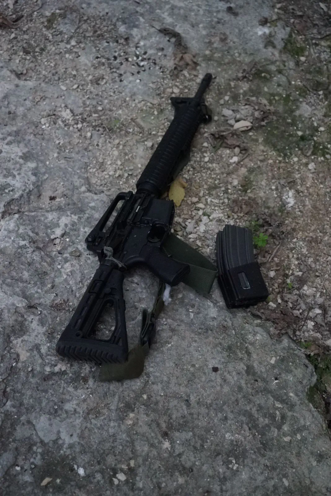 נשקו של המחבל