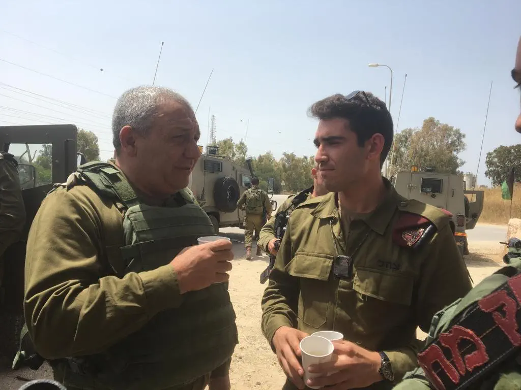 פק"ל קפה בגבול עזה