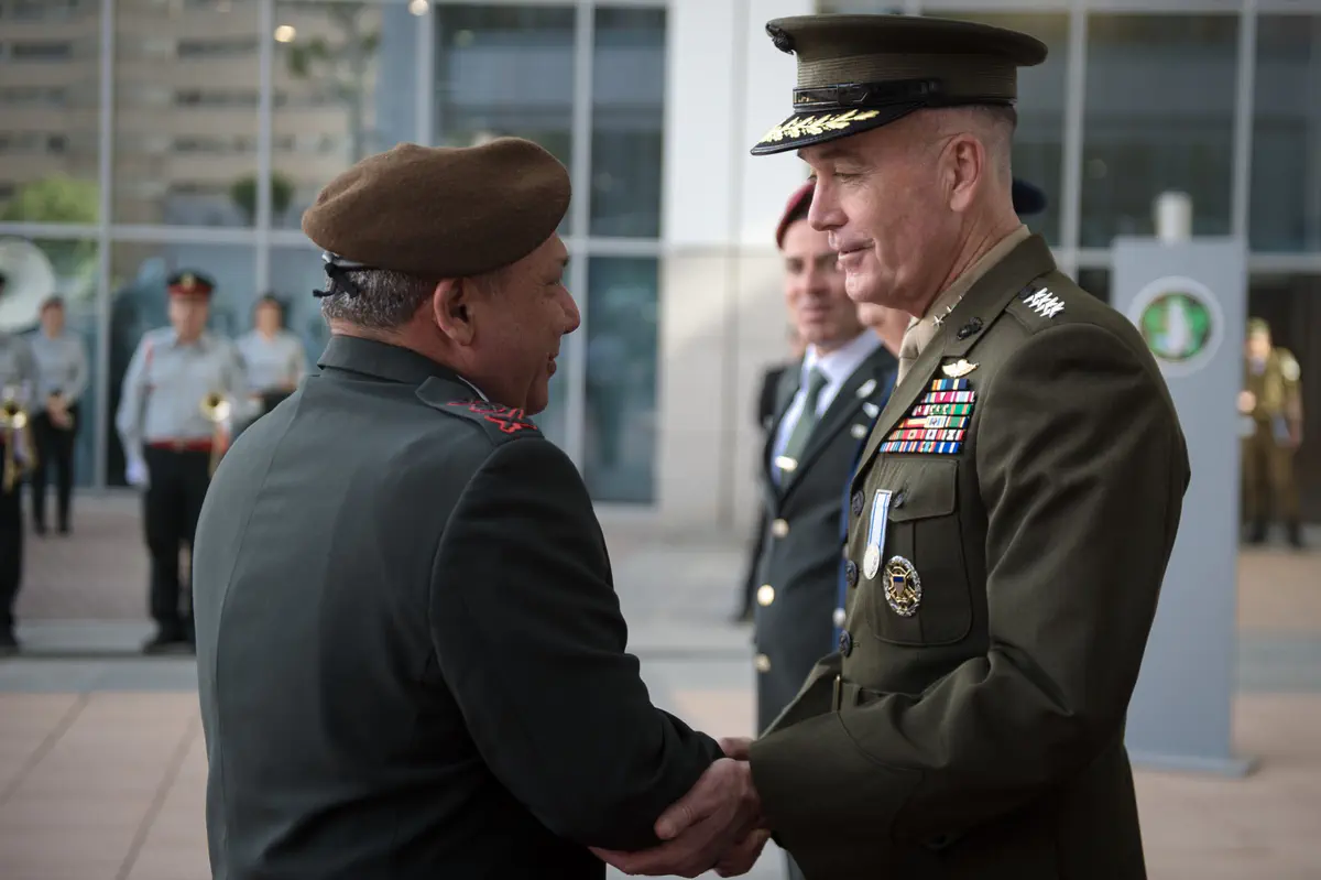 משמר הכבוד ליושב ראש המטות המשולבים של צבא ארה"ב &nbsp;