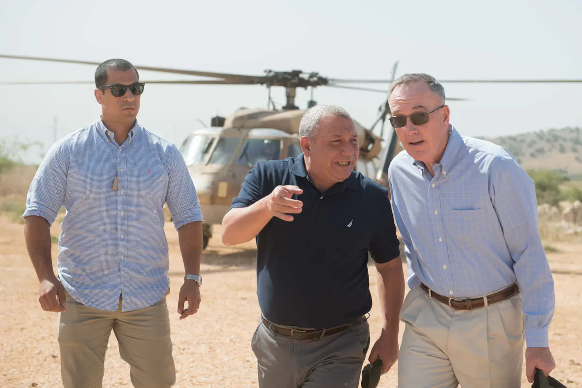 בסיור תיירותי בצפון עם יו"ר המטות המשולבים