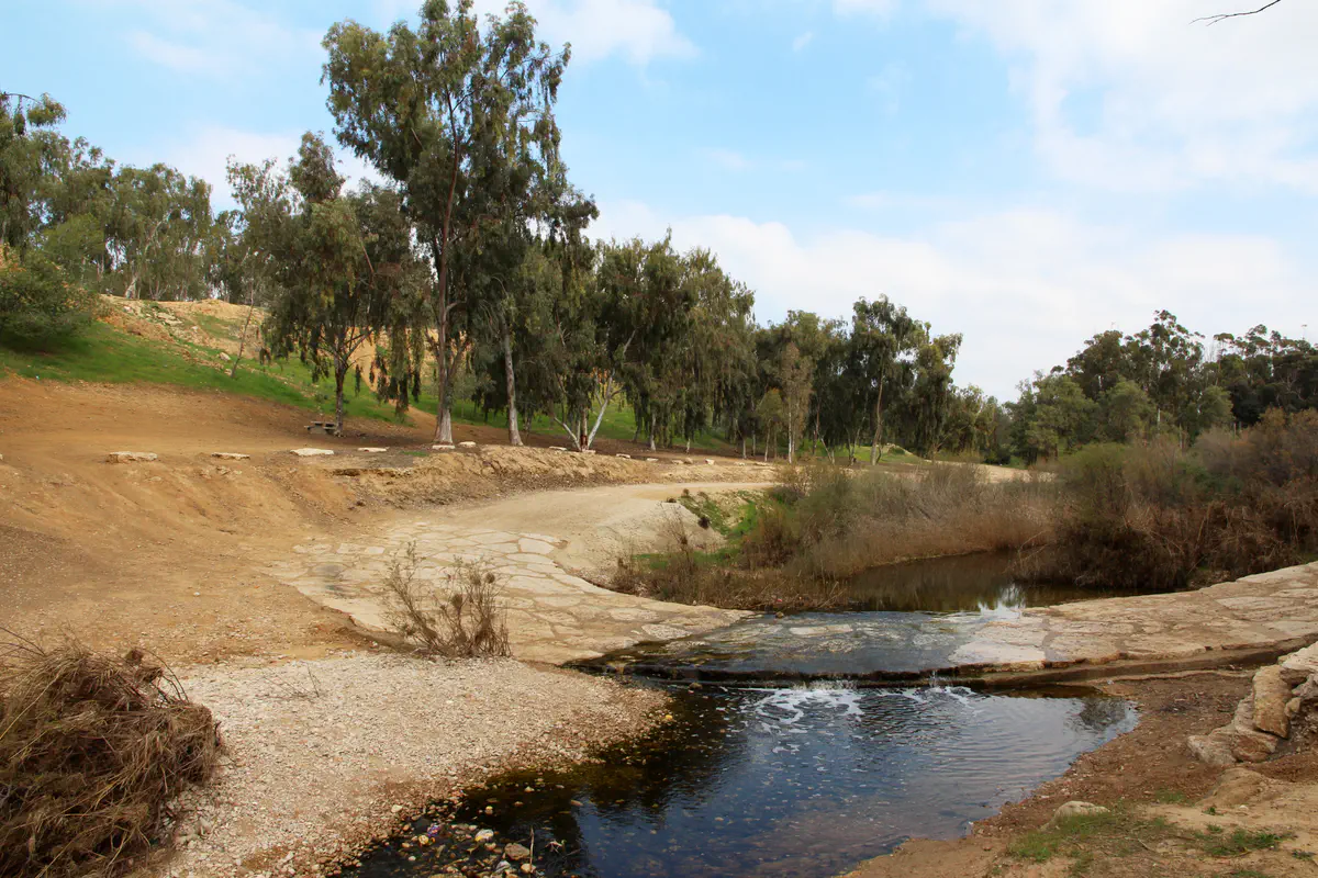 טיילת פארק שרשרת נחל גרר