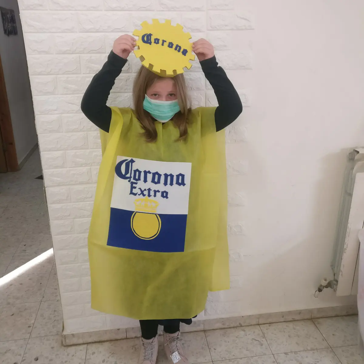 טליה גולדמן מהר ברכה התחפשה לקורונה