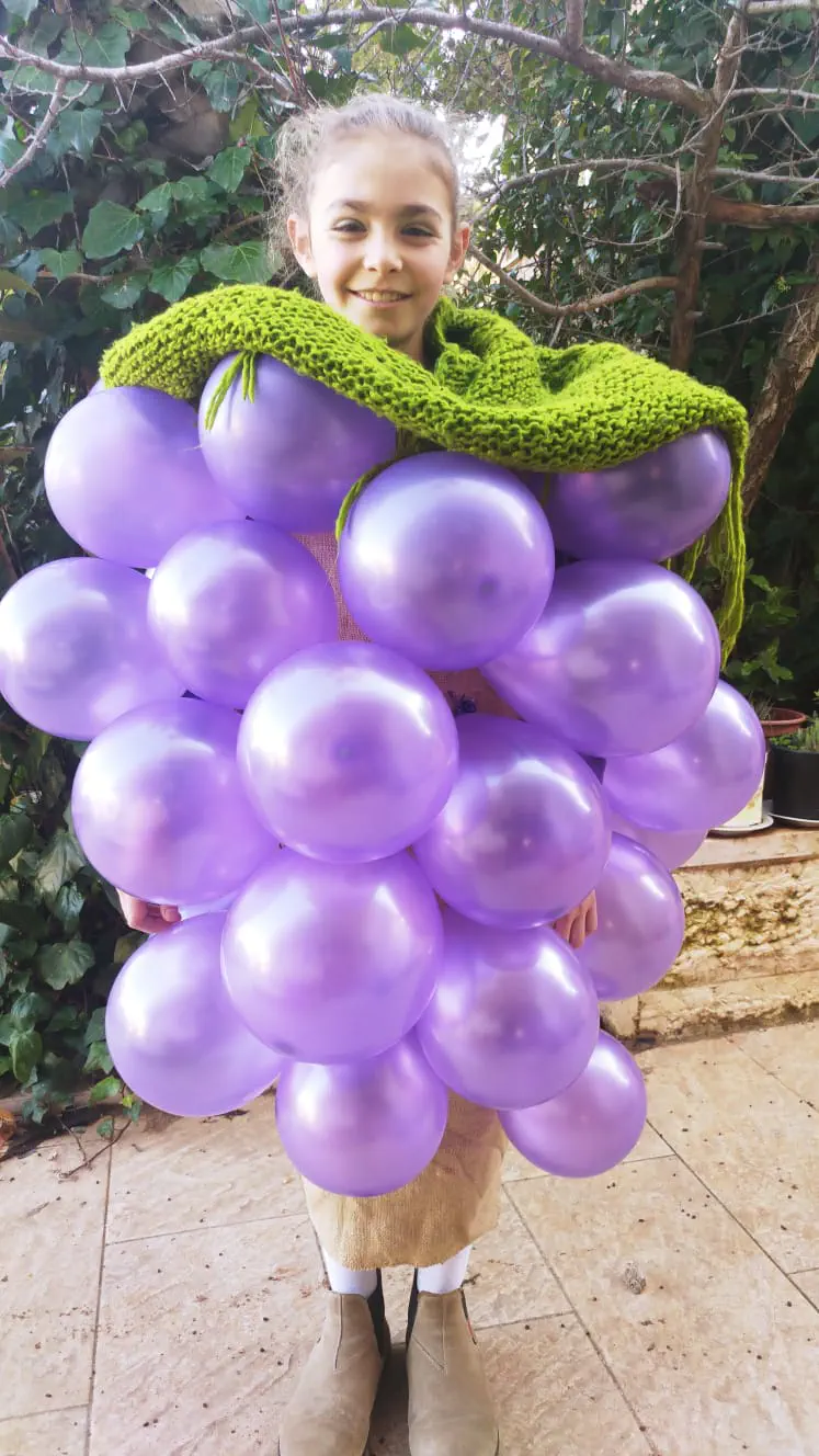 תחפושת של אשכול ענבים