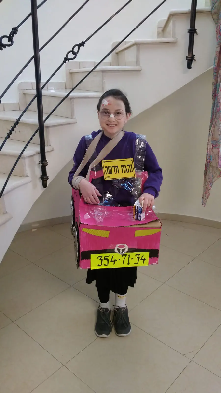 רבקה לנגר, מצפה רמון, נהגת חדשה