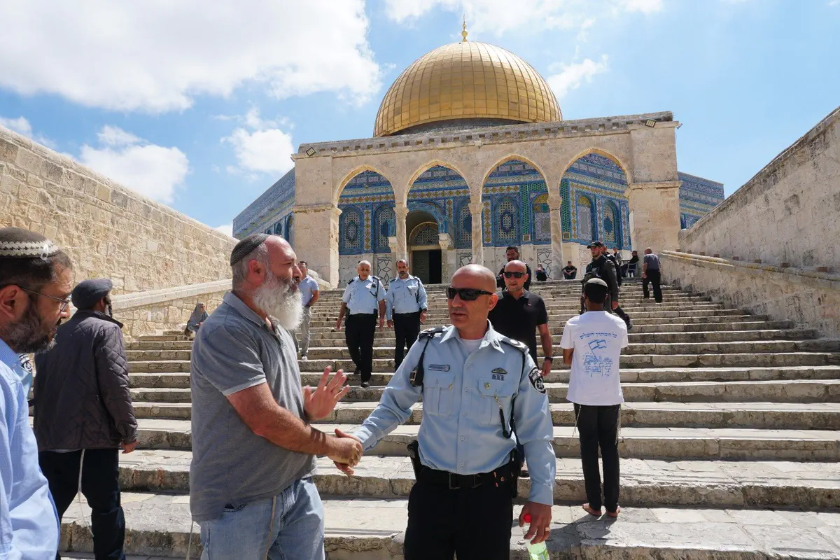 מפקד מחוז ירושלים דורון תורג'מן עם אסף פריד