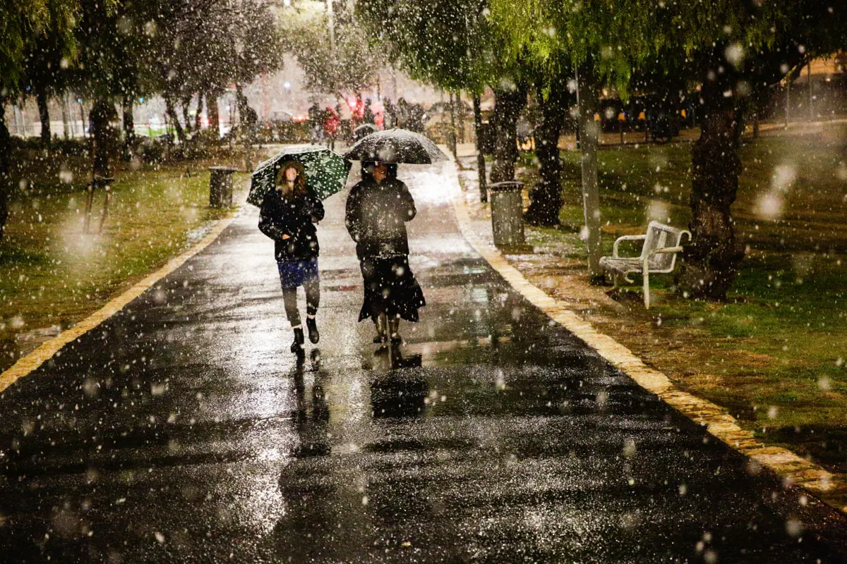 שלג בירושלים