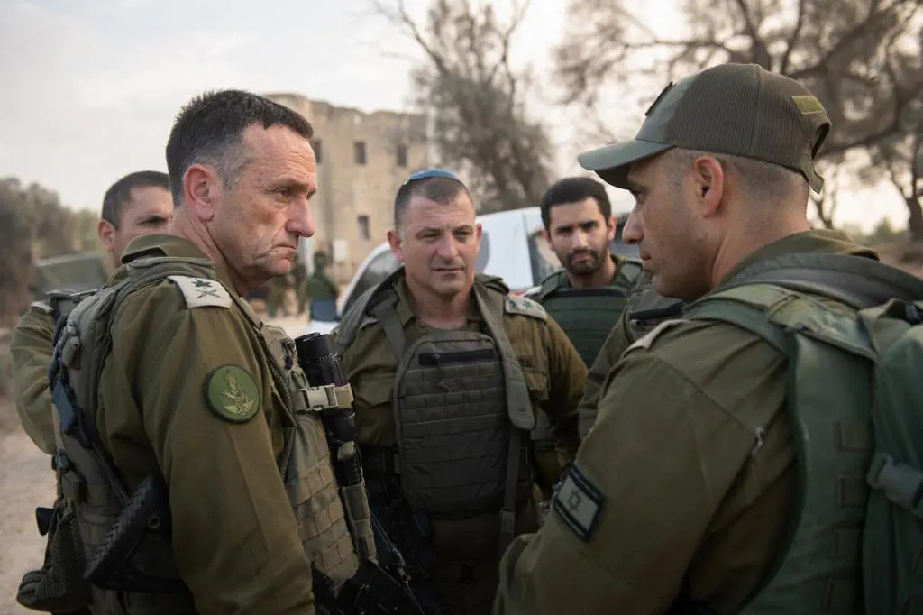 הרמטכ"ל בביקור בדרום