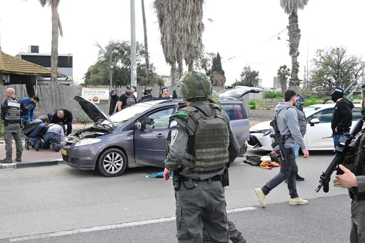 זירת הפיגוע