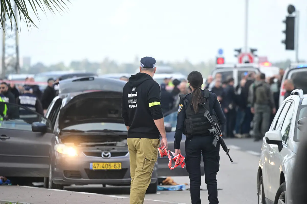 זירת הפיגוע