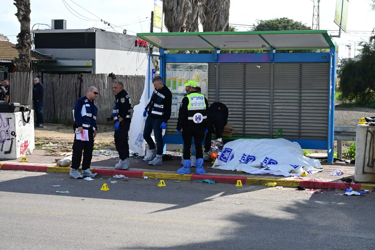 זירת הפיגוע