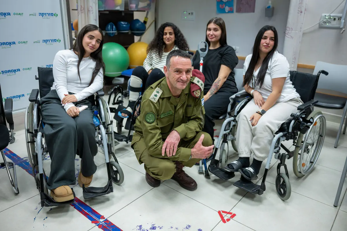 לוחמות משמר הגבול שנפצעו בפיגוע בבאר שבע