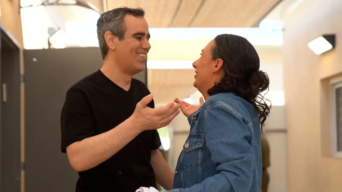 עומרי מירן נפגש לראשונה עם רעייתו לישי