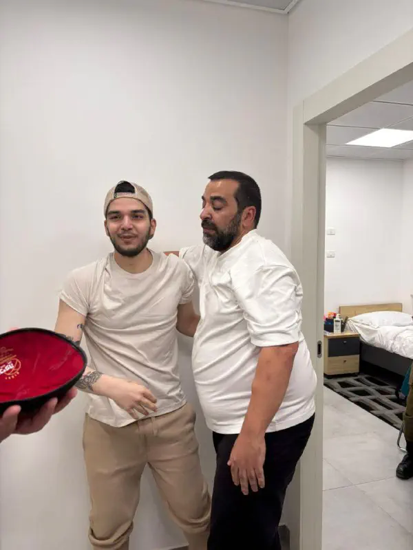 יוסף חיים אוחנה עם אביו 