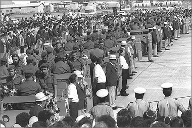 ארונות הנספורטאים שנרצחו