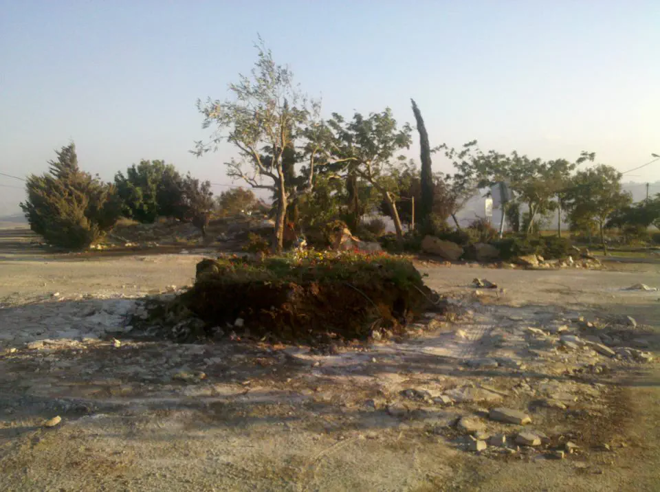 מה שנשאר מהכיכר