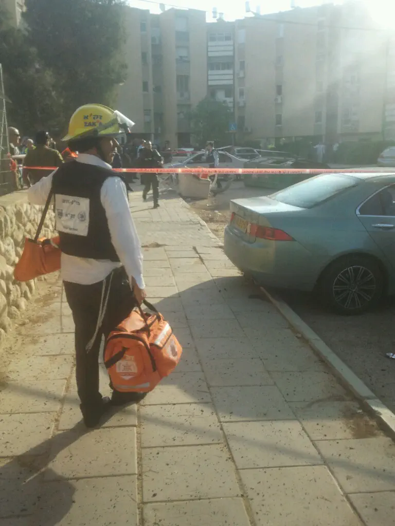 הפגיעה הבוקר בבאר שבע