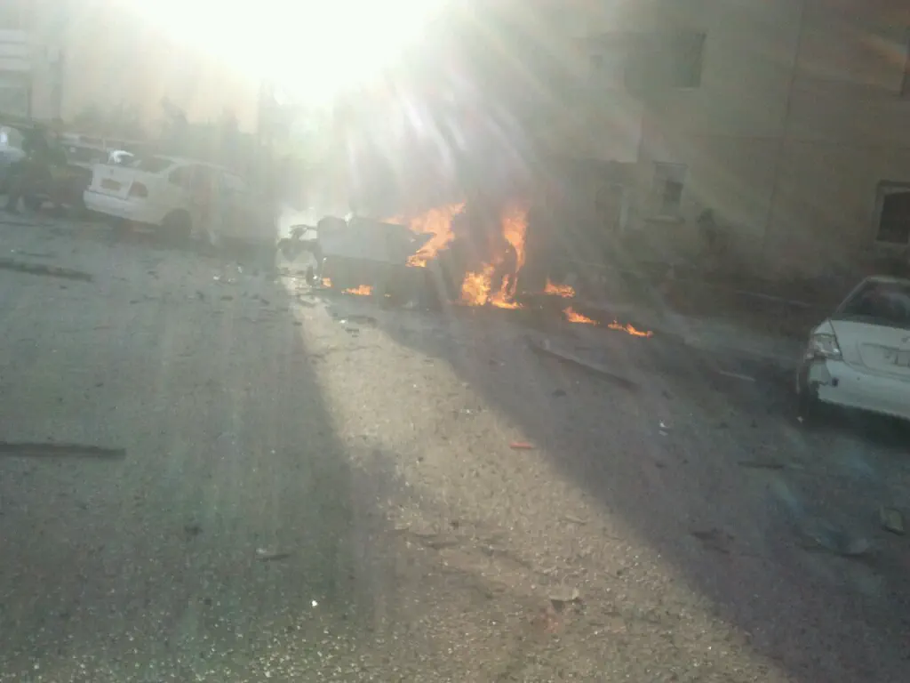 הפגיעה הבוקר בבאר שבע