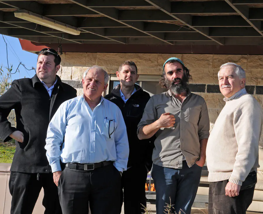 יאיר שמיר וח"כ כץ בשומרון