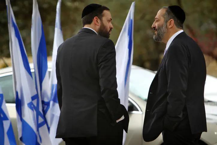 דרעי ואטיאס בבית הנשיא