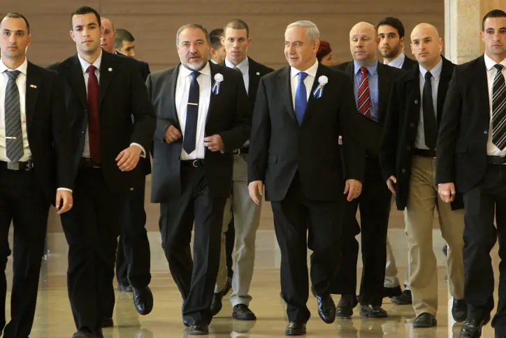 בנימין נתניהו הגיע לכנסת