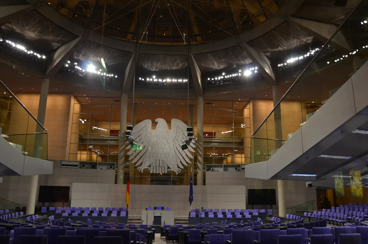 מליאת הבונדסטאג בברלין
