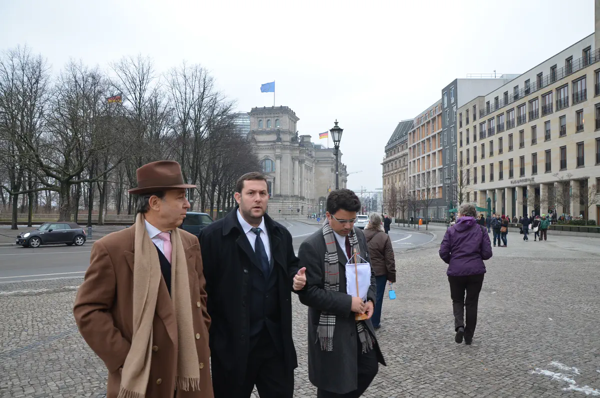 משלחת השומרון נכנסת לפרלמנט גרמניה &nbsp;- הבונדסטאג