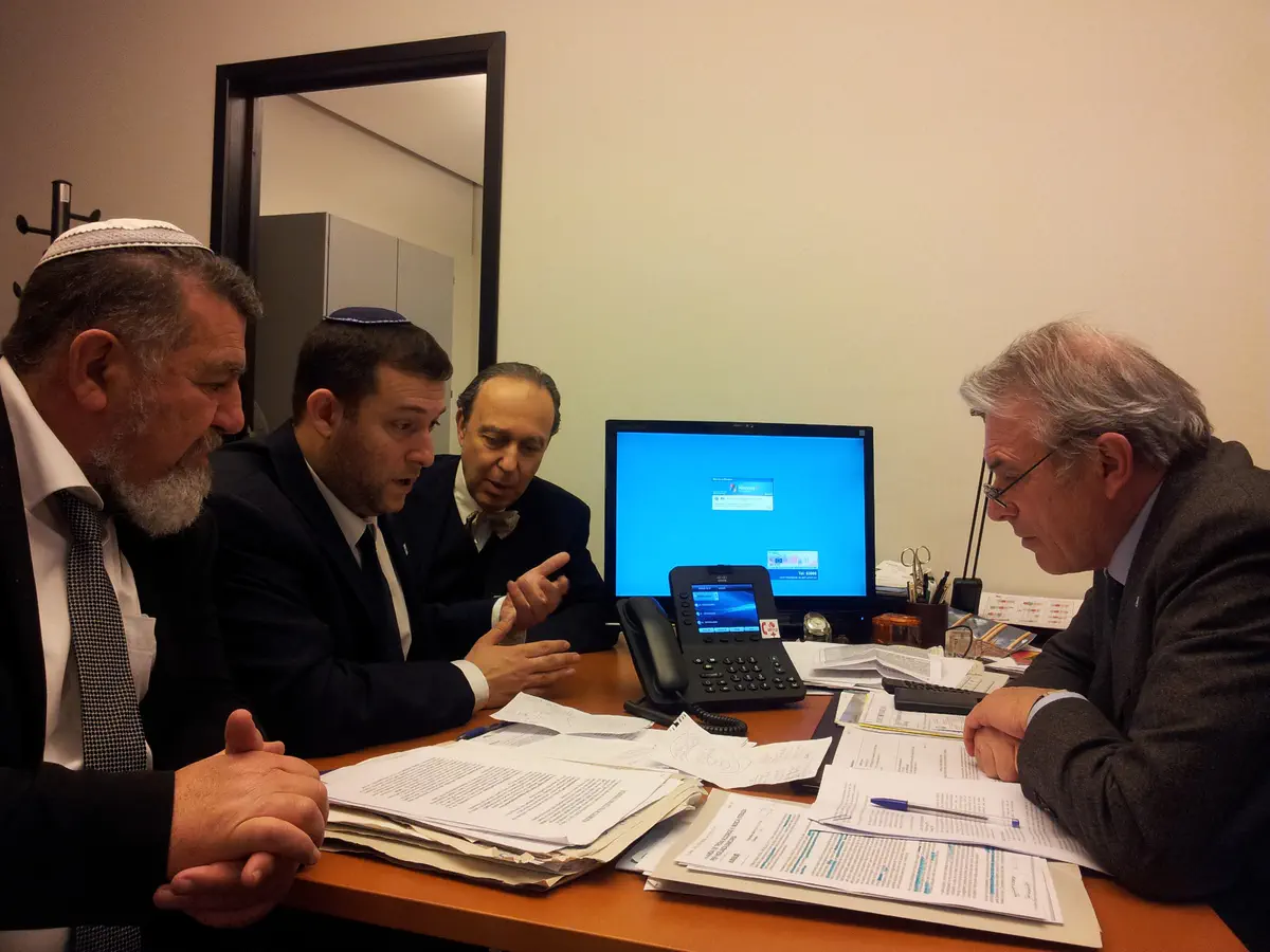 פגישת עבודה עם סגן יור ועדת החוץ פיורלו פרוברה