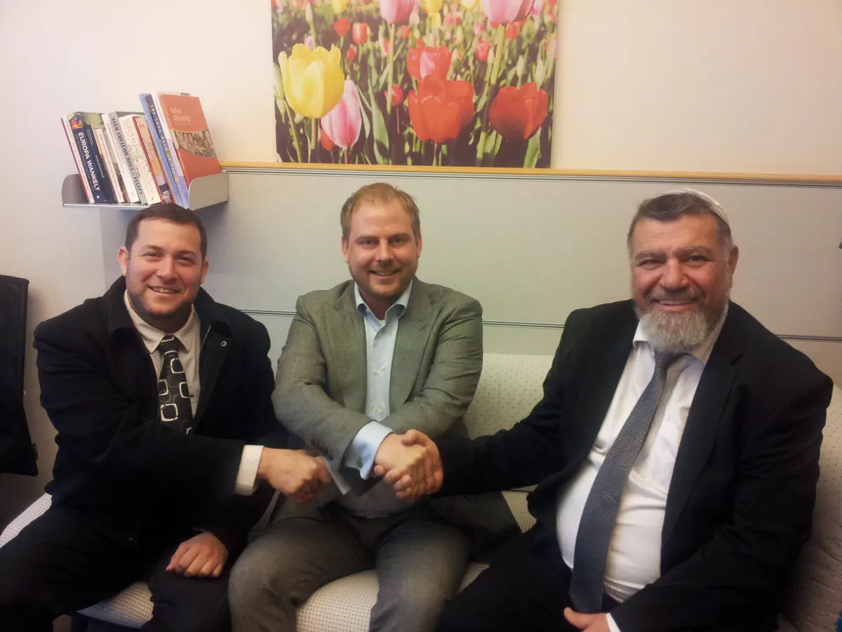 בלשכתו של חבר הפרלמנט האירופי דניאל ואן דר סטואפ