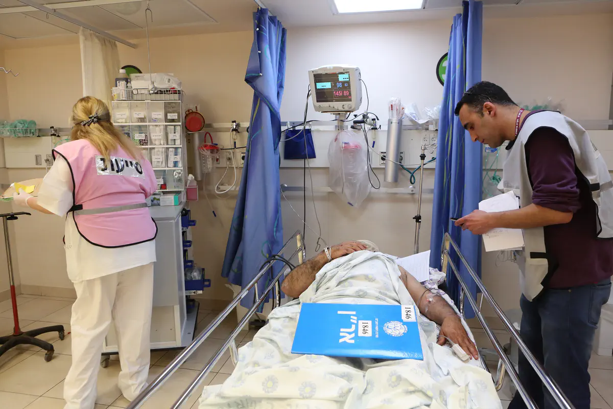 הפצועים בבית החולים רמב"ם