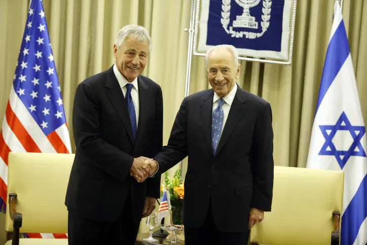 פגישה עם נשיא המדינה שמעון פרס