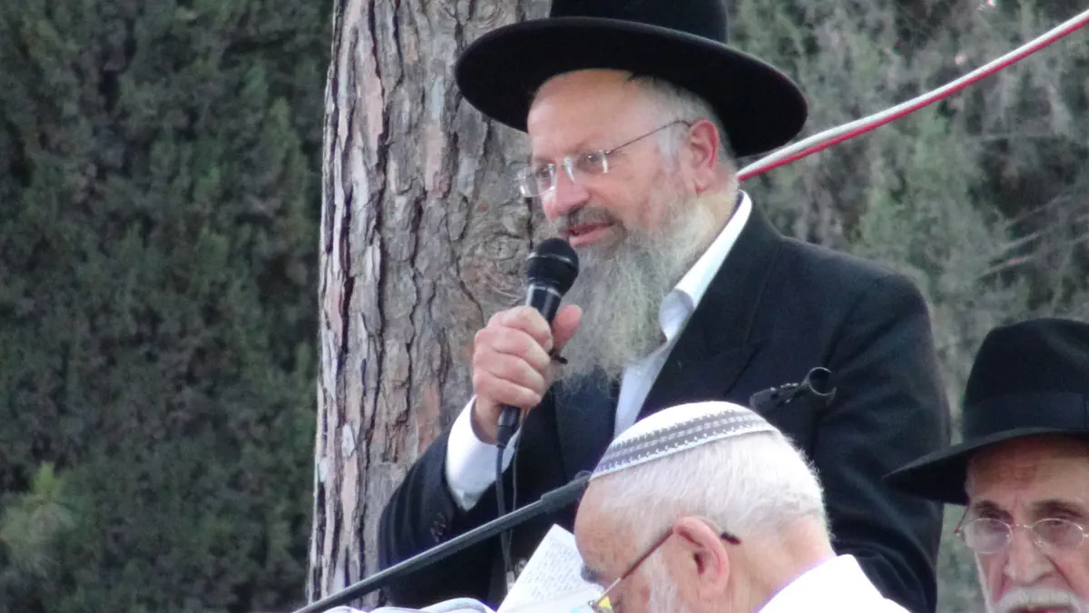 הרב שמואל אליהו - בן הרב