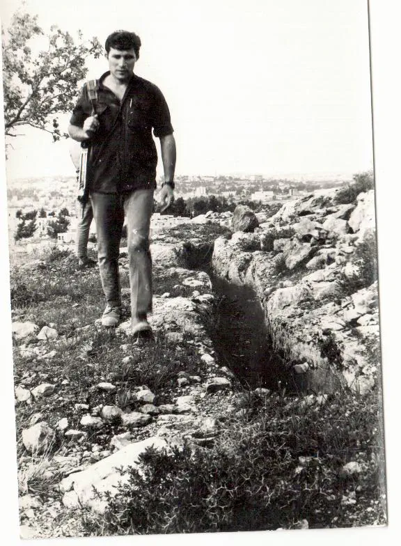 הרב פורת בבית הספר שדה בכפר עציון