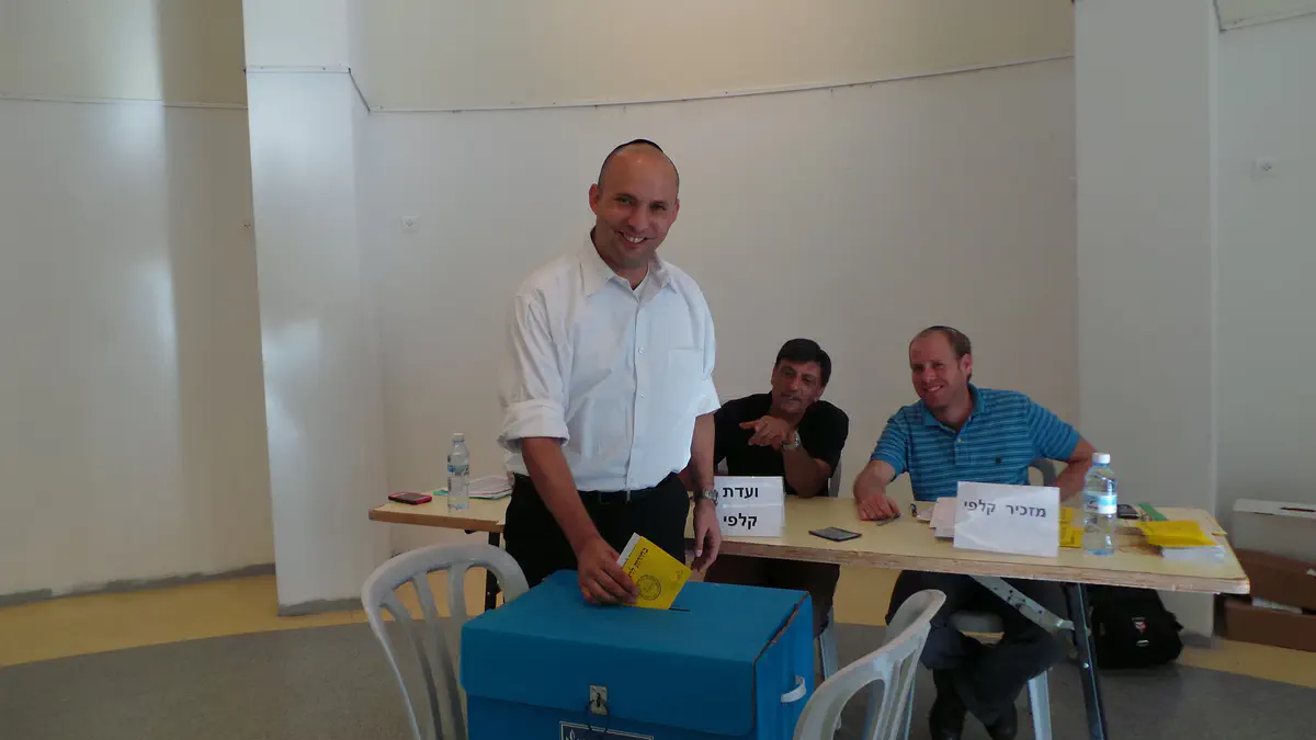 בנט מצביע ברעננה