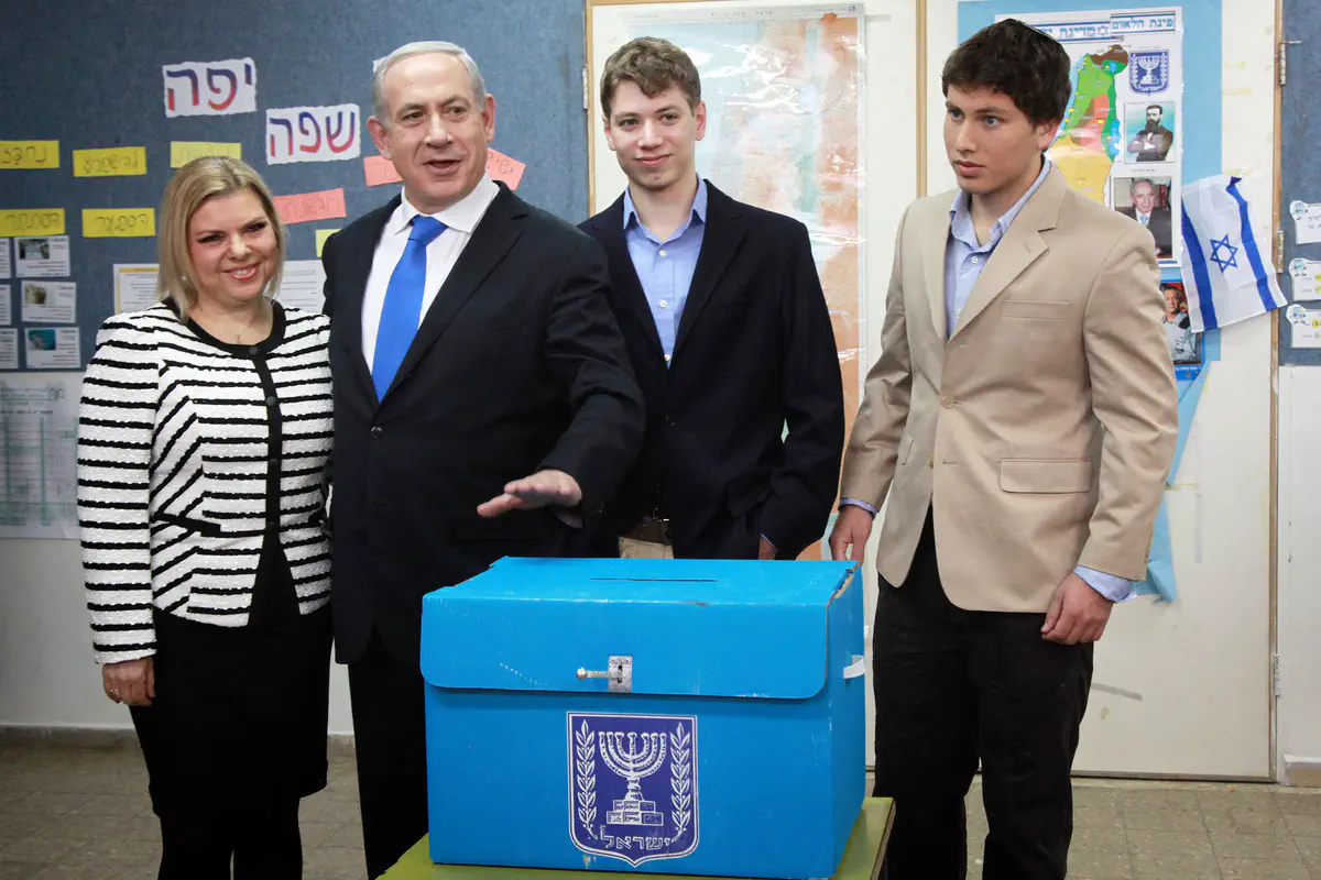 נתניהו ורעייתו הצביעו בירושלים