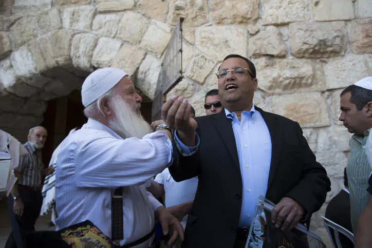 משה ליאון בכותל המערבי