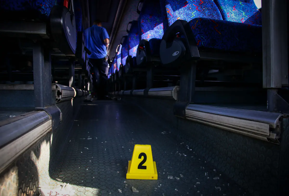 זירת הפיגוע