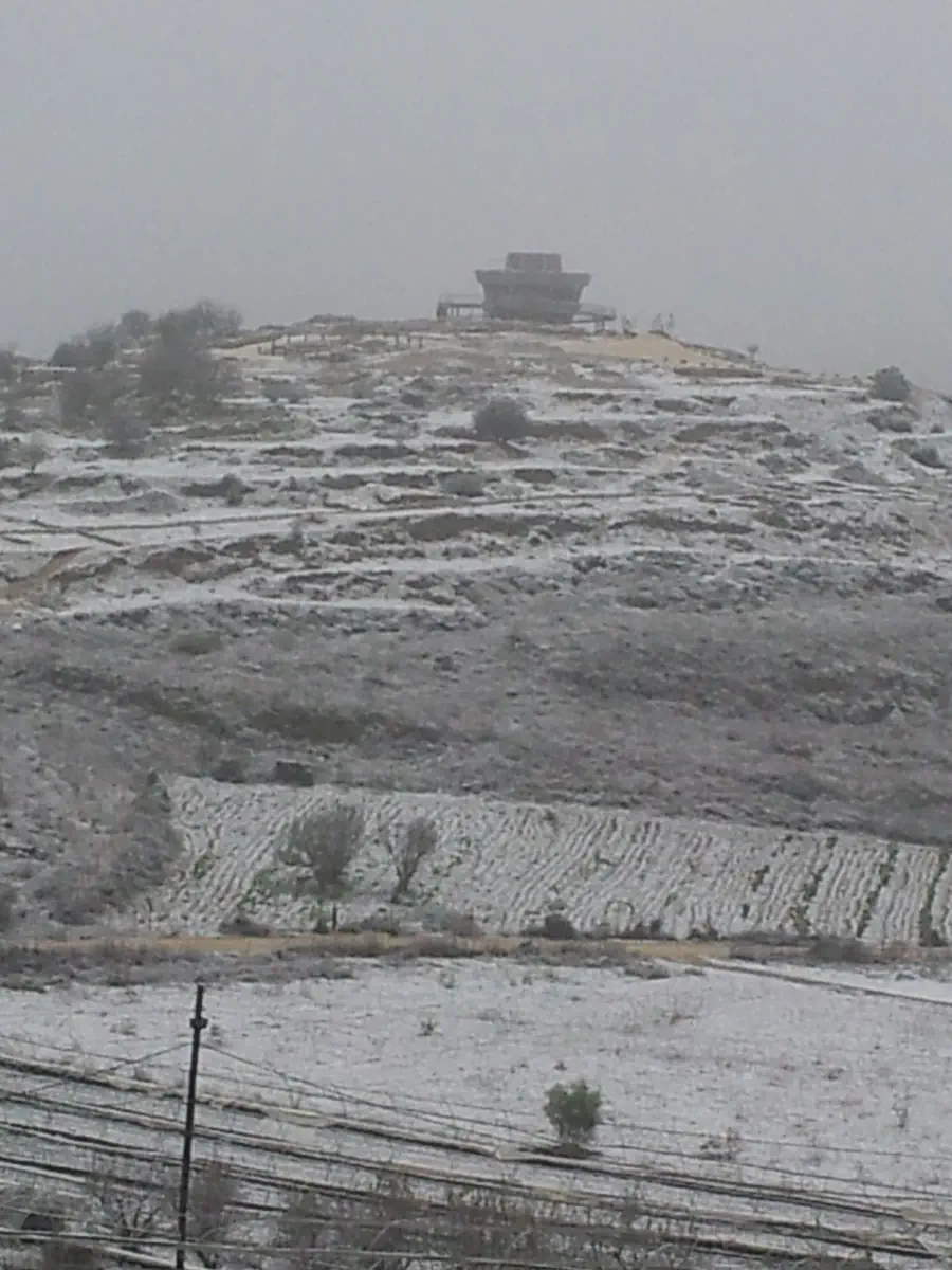 שלג בשילה הקדומה