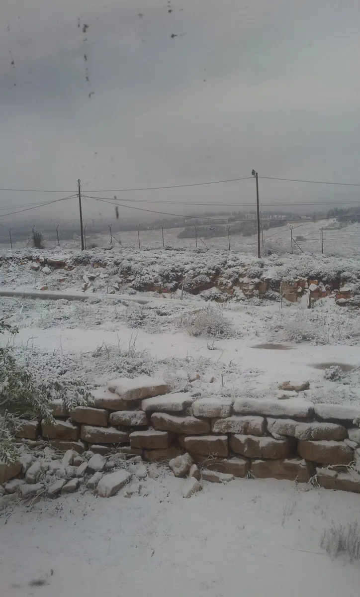 שלג בישיבת הר ברכה