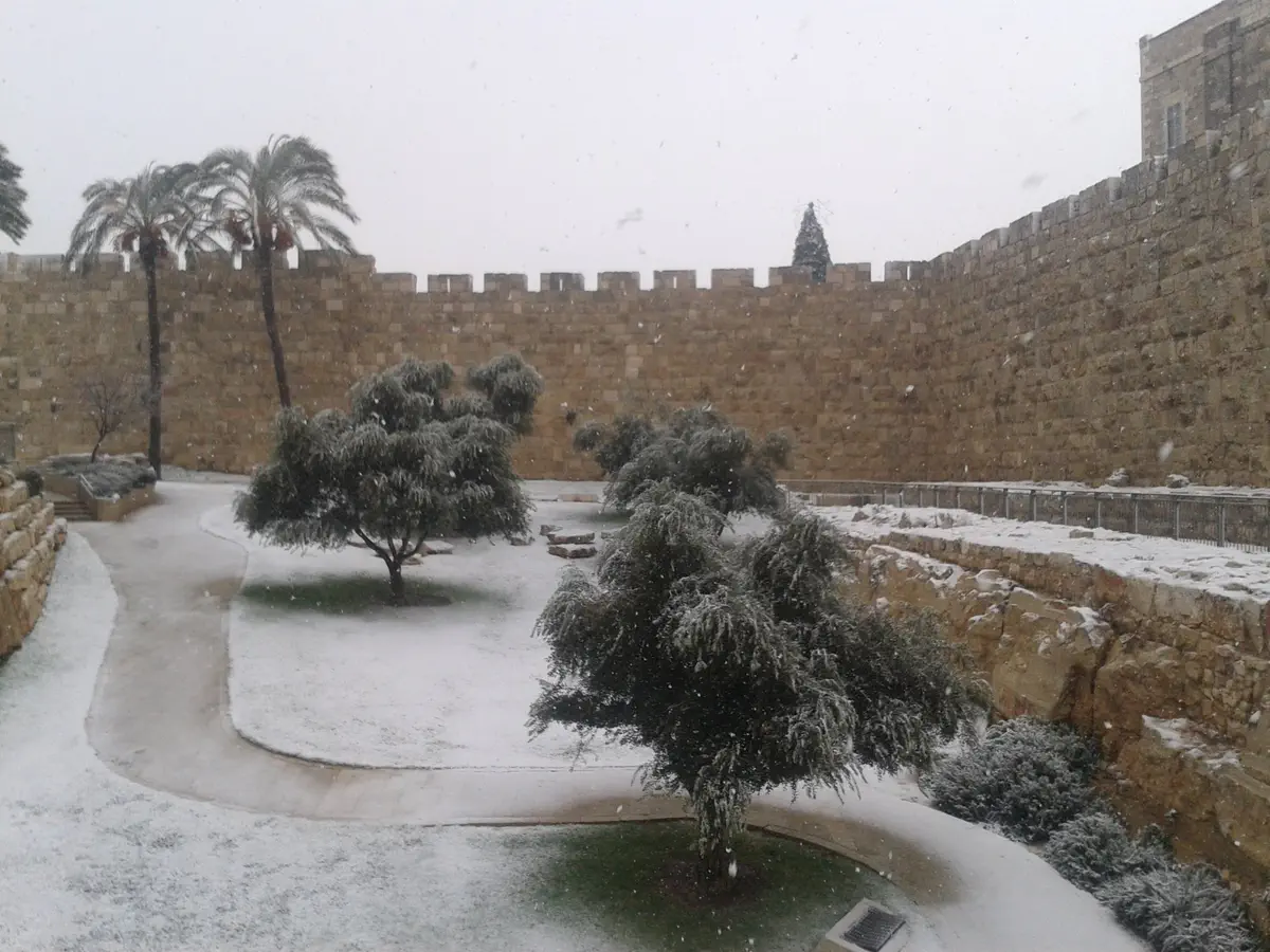 שלג בירושלים