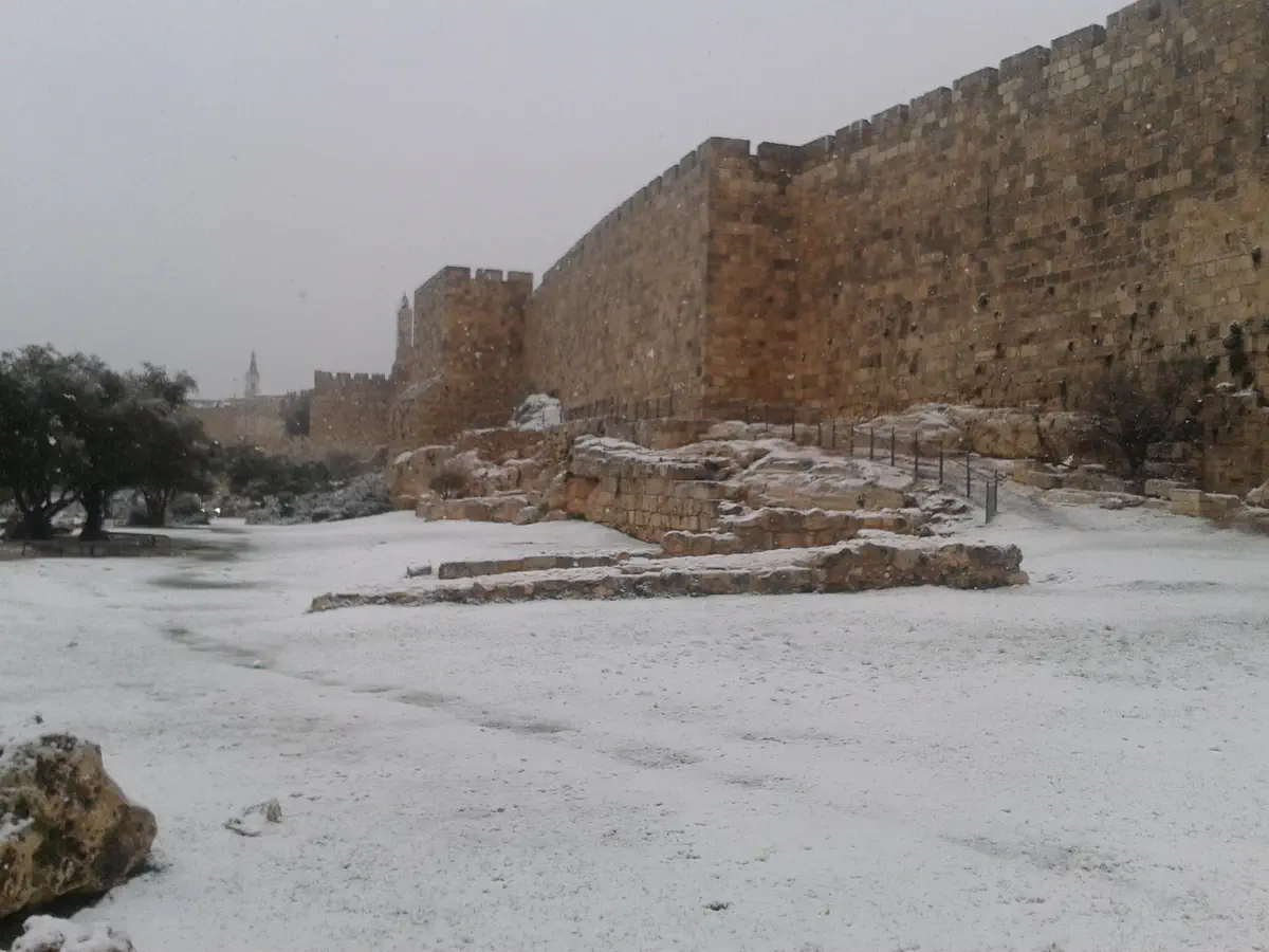 שלג בירושלים