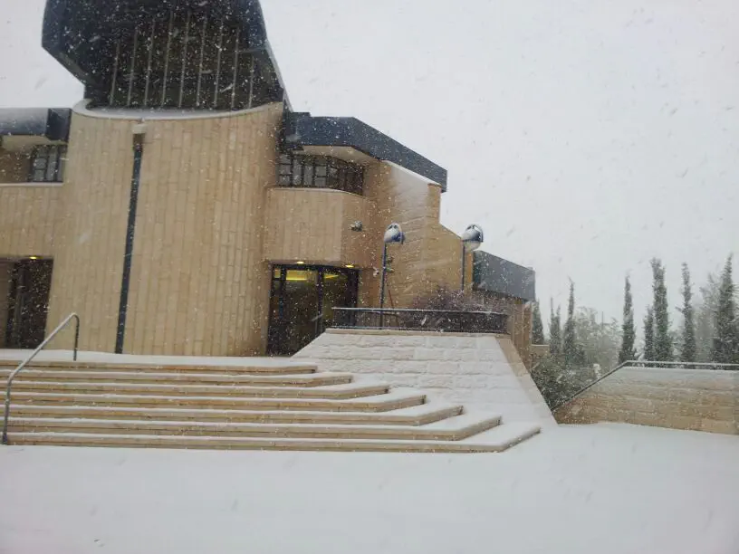 שלג באלון שבות