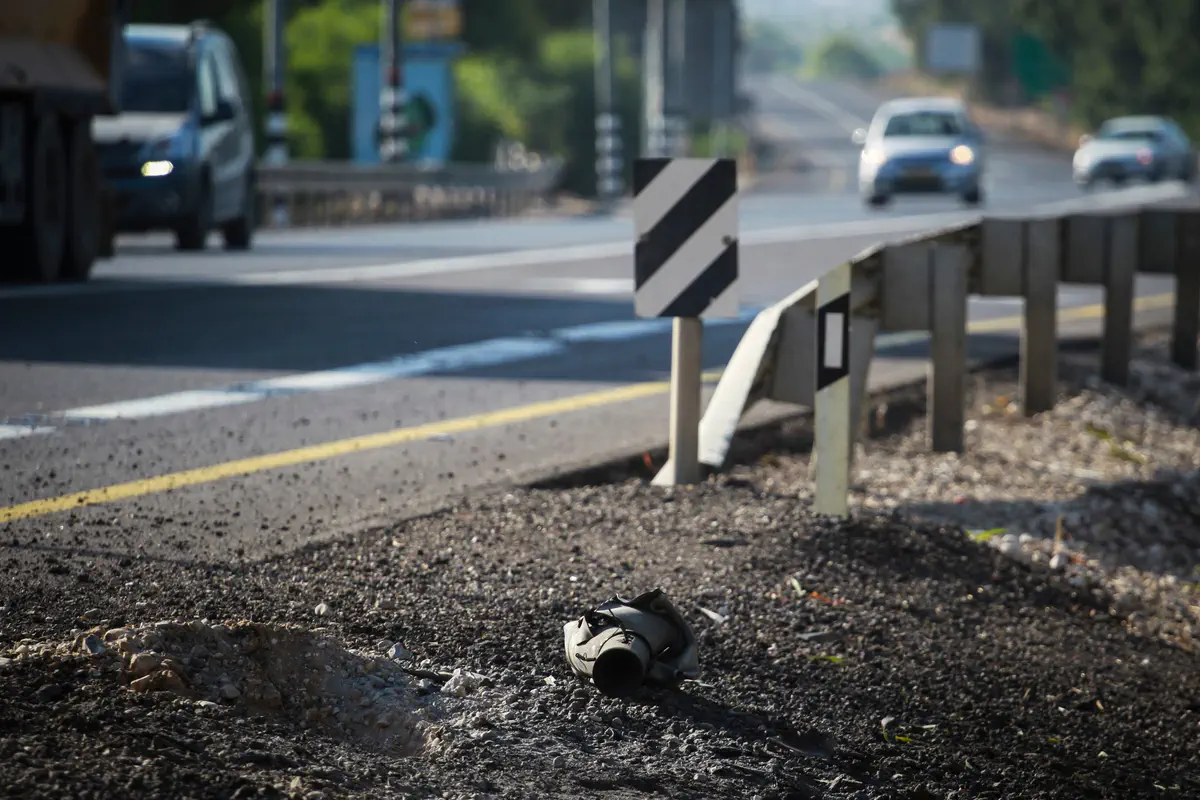 פגיעת רקטה בדרום