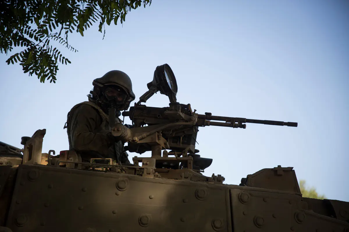 חיילי צה"ל בגבול הרצועה