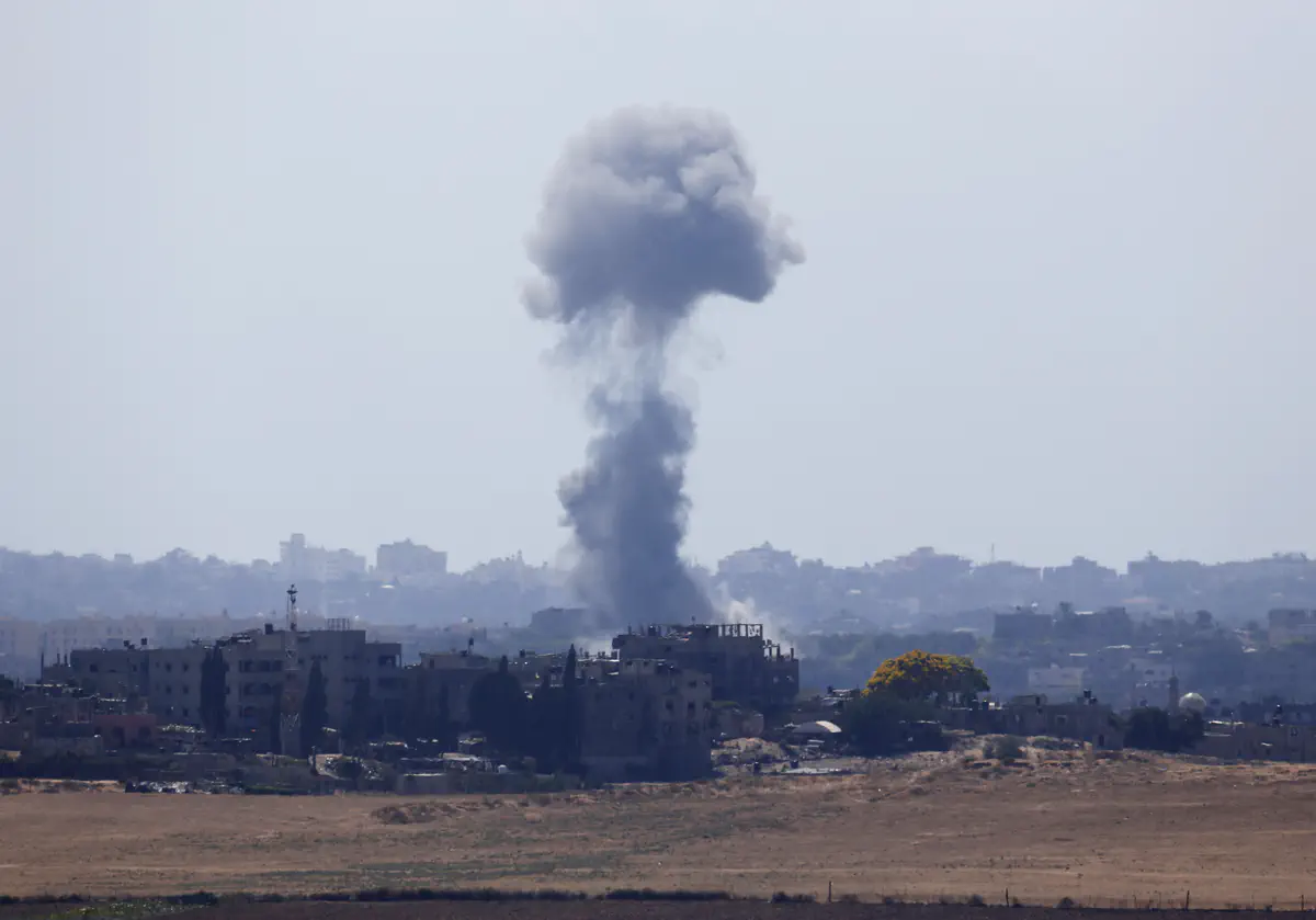 IAF airstrike in Gaza following Hamas rejection of ceasefire