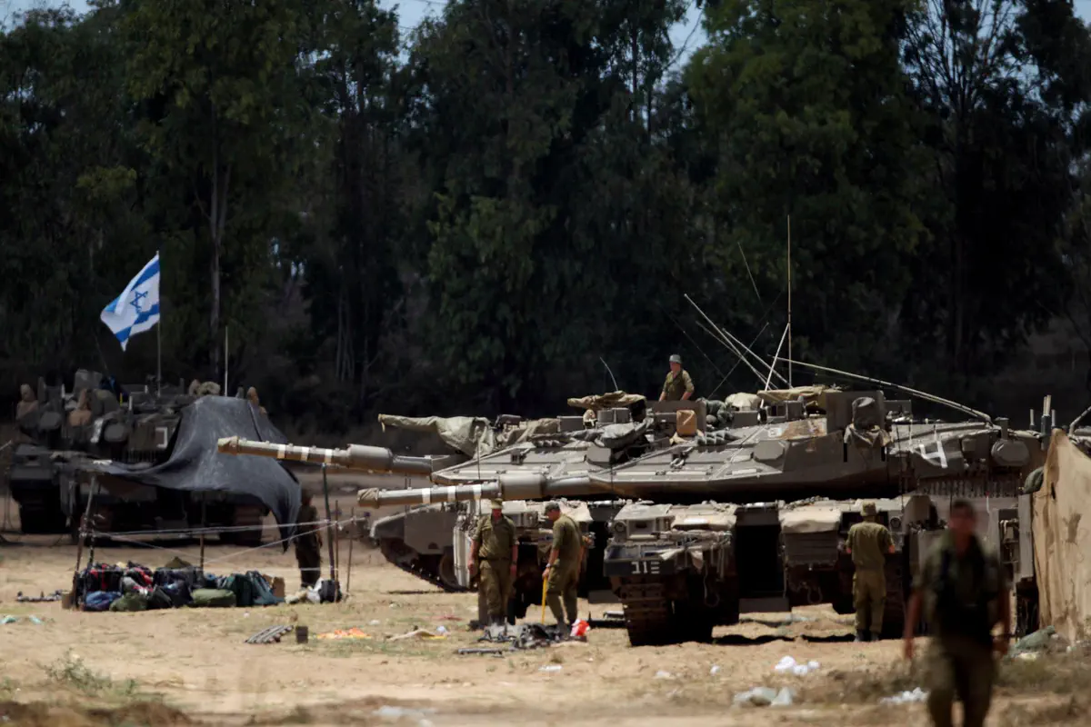 כוחות צה"ל נערכים